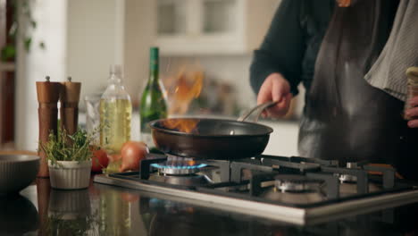 chef preparing a dish