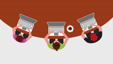 proceso de trabajo de las personas