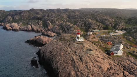 coastal lighthouse. lindesnes lighthouse is a coastal lighthouse at the southernmost tip of norway.