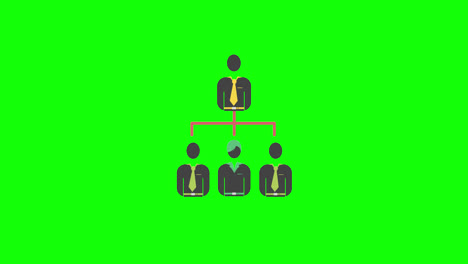 business-community-network,-team-leader-icon-loop-animation-with-alpha-channel,-transparent-background,-ProRes-444