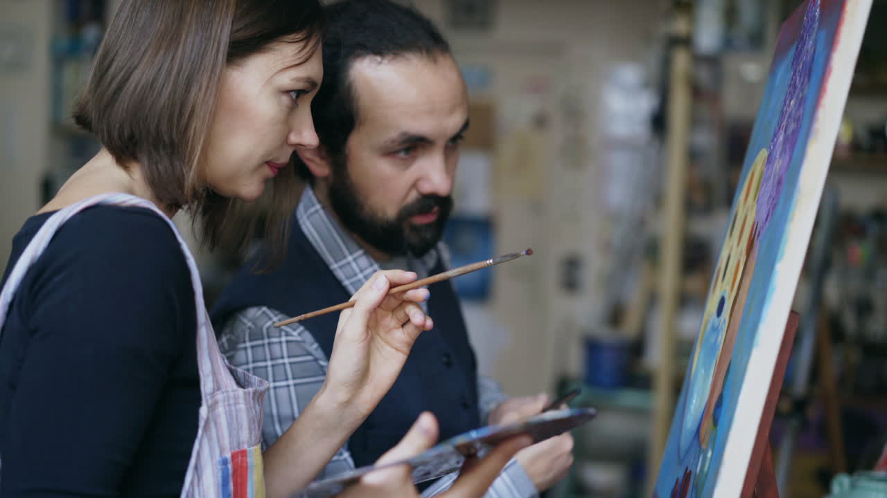 Art Class: Painting Together