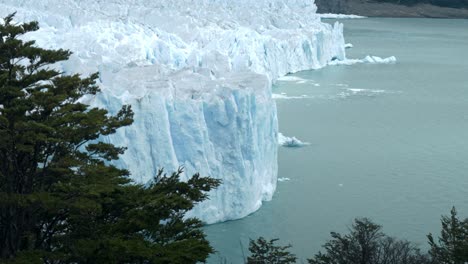 footage in the perito moreno glacier, the most iconic glacier in the world