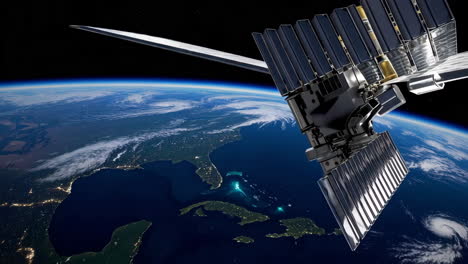 satellite image of earth from space