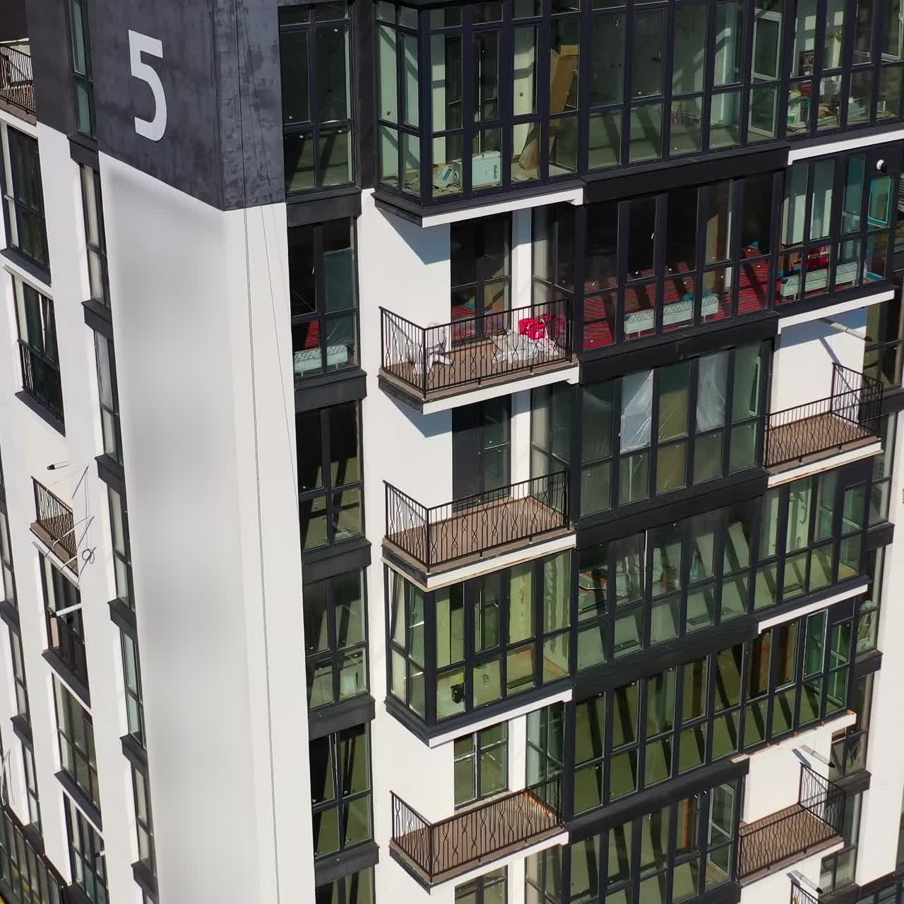 Modern buildings aerial view. Urban cityscapes architecture exterior construction