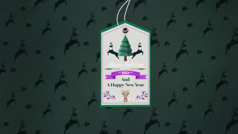 Happy-Holidays-2021-and-A-Happy-New-Year-written-on-a-label