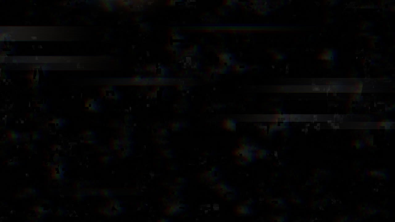 Abstract Black and White Glitch Overlay Motion Black Background Video Noise Asset - 4K Digital Pixel Flashing Animation Graphic ProRes