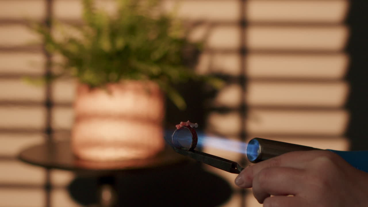 보석가 녹는 반지 불  ⁇ 불 워크 ⁇  불꽃 창문 그림자 식물 배경