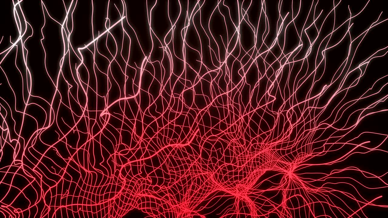 línea ondulada abstracta bucle de fondo de movimiento vj colorido con espacio para texto, logotipos, gráficos y títulos