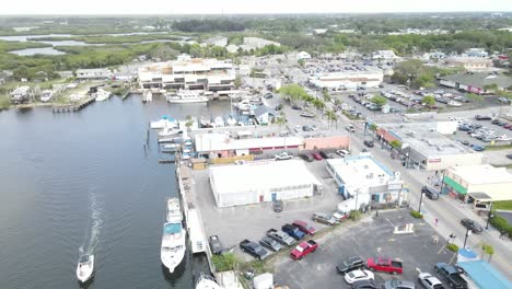 downtown tarpon springs sponge docks, north of tampa, florida