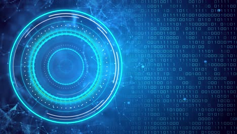 interfaz de tecnología futurista