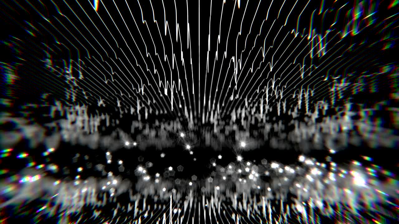 Audio Waveform Space Strips