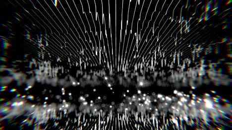 audio waveform space strips