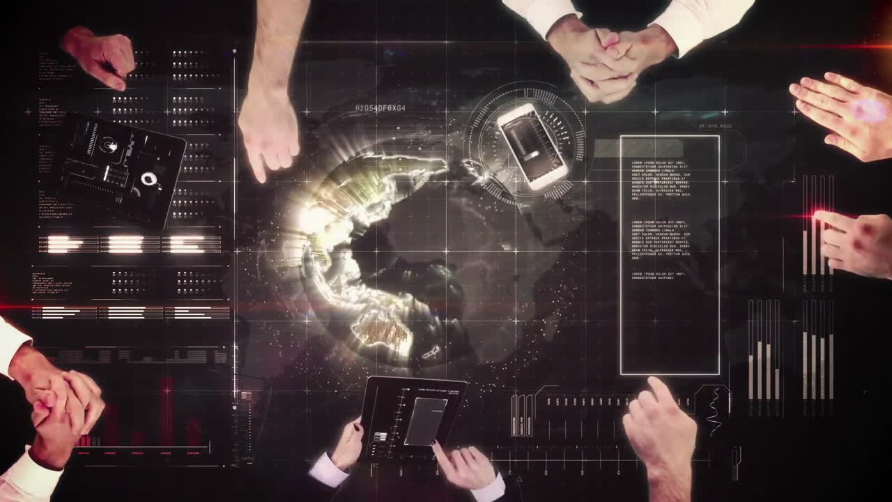 검은색 배경의 데이터 처리