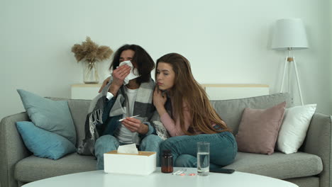 caring for a sick person at home