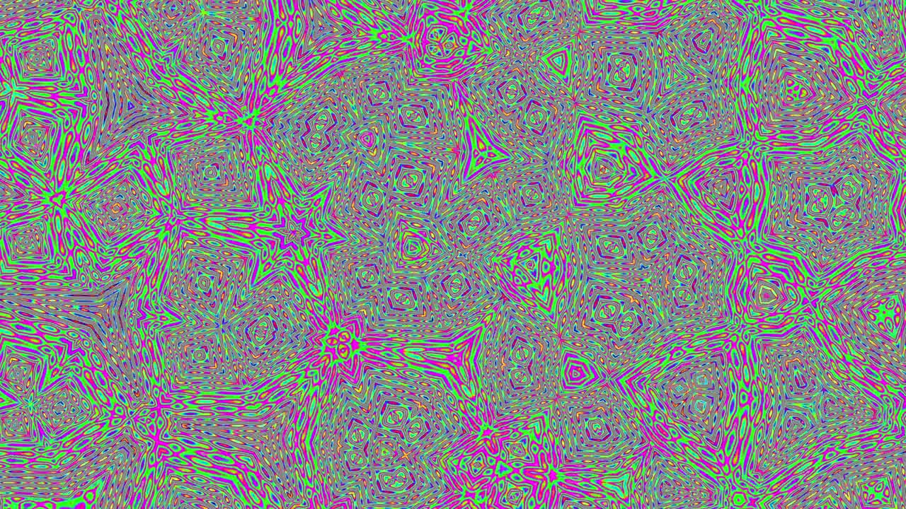 Hypnotism. Hypnosis. Kaleidoscopic looping