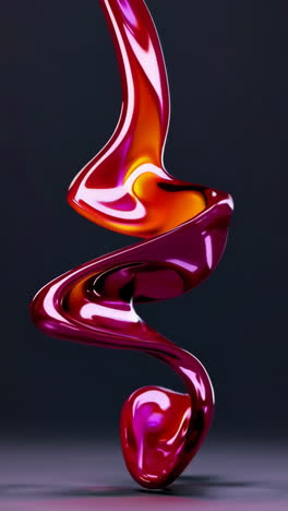 dynamic abstract fluid art in vivid hues