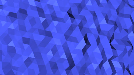 Dark-blue-low-poly-abstract-background