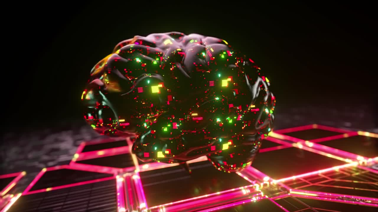 arte digital abstracto y futurista