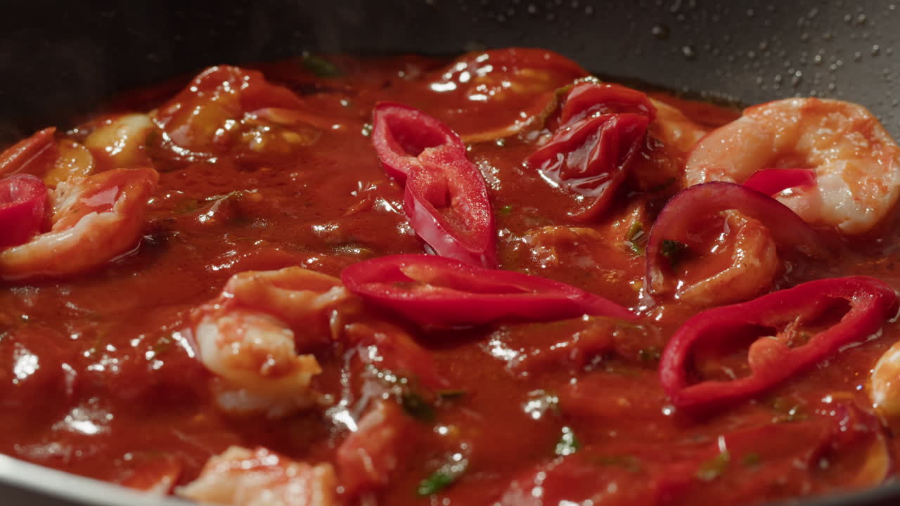 Shrimp in Tomato Sauce