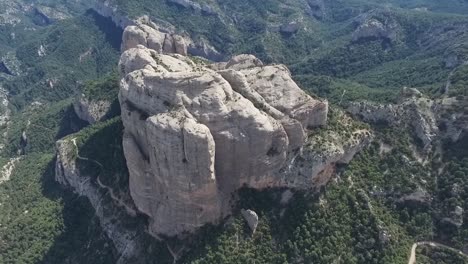 roques benet natural park of port de beseit a horta de sant joan province of tarragona in catalonia