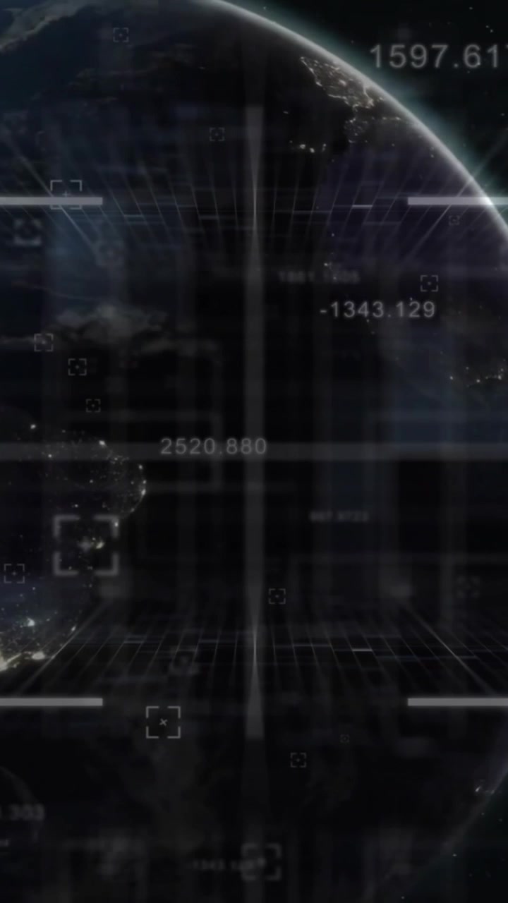 Animation of marker and data processing over globe