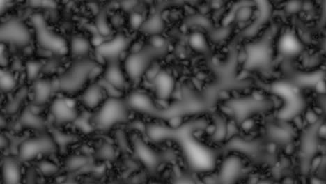 bloques cuadrados en movimiento, animación de la transformación de la superficie de fondo negro a blanco, bloques abstractos de fondo, miles de bloques moviéndose en un cuadrado, formas cuadradas que causan fatiga visual.