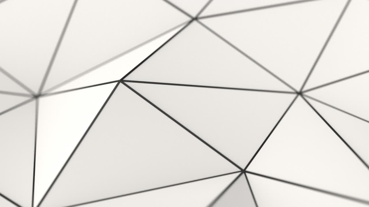 superficie blanca de bajo desplazamiento polimétrico con líneas negras