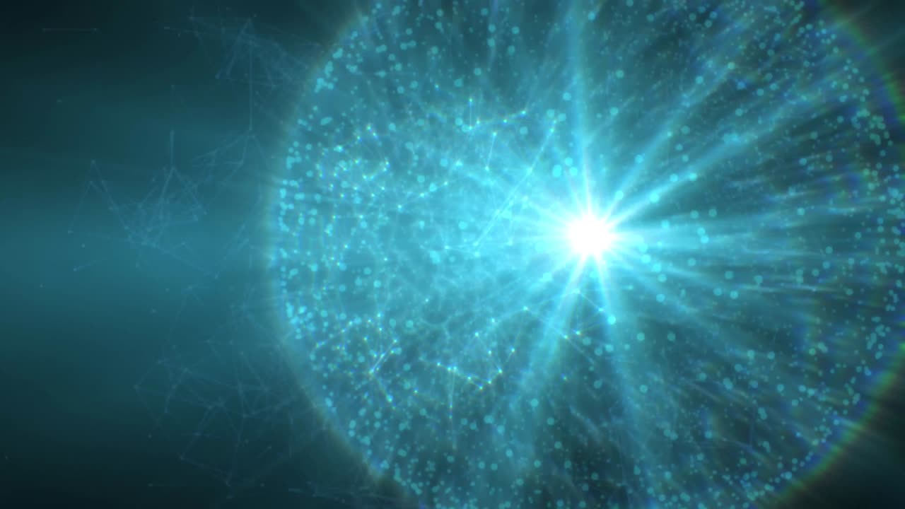 fantasia motion design particelle in movimento animazione