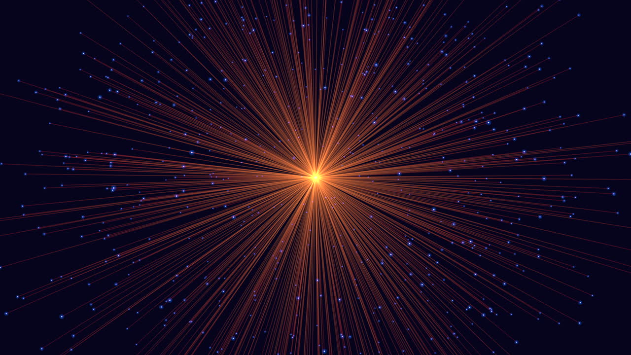 impresionante estallido de estrellas celestes liberando energía y materia en el espacio