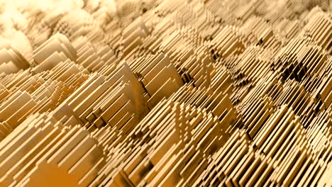 abstract waveform. 4k uhd animation.