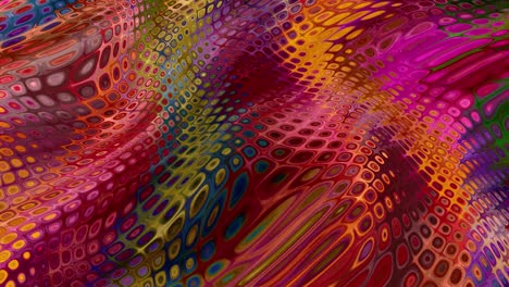 animación abstractamente colorida fondo líquido multicolor hermosa película de pintura digital, película de fondo abstracta