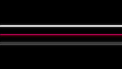 animation of colorful lines over black background