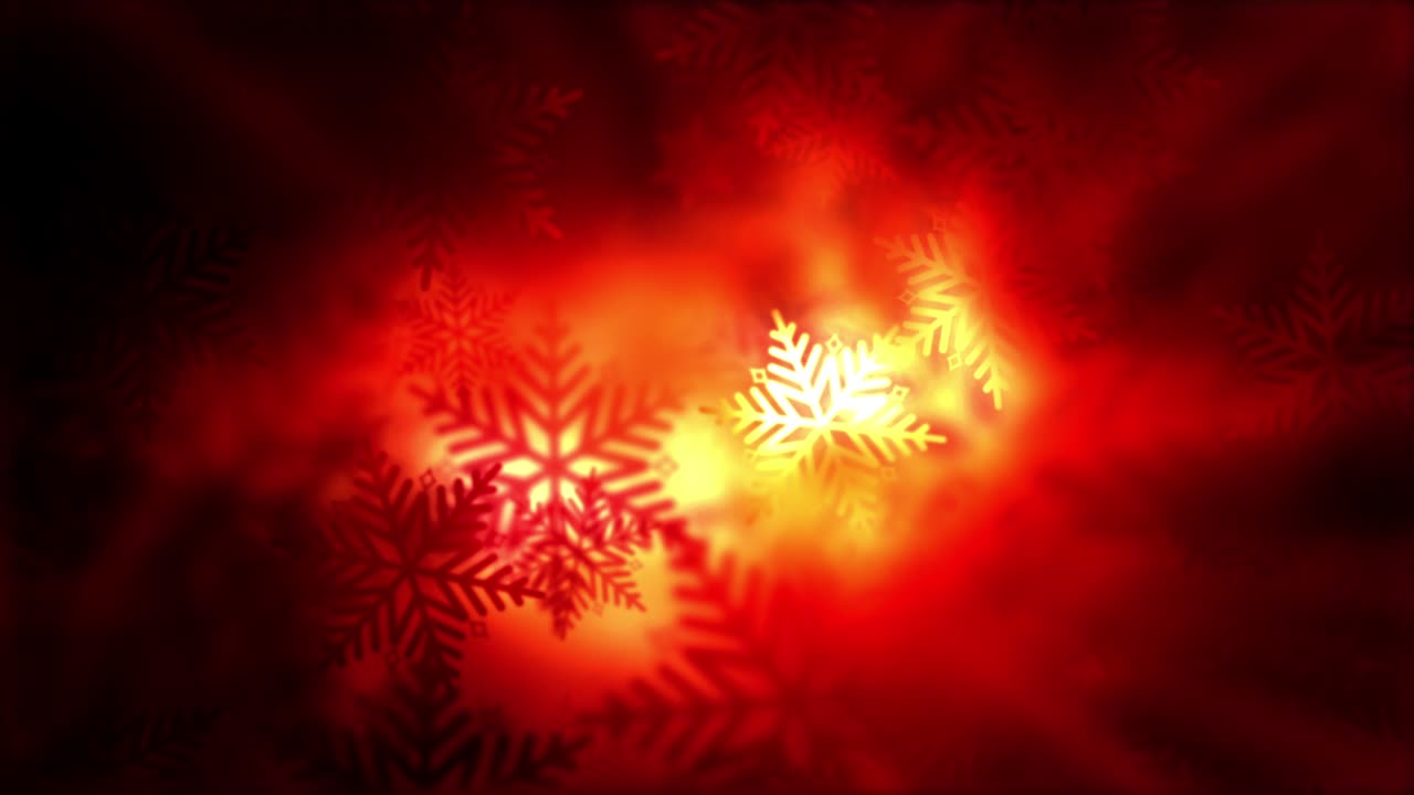 추상적인 화려한 크리스마스 새해 배경 4k 3d 황금 아지는 눈송이 검은색에 요정의 빛 겨울의 눈은 우아한 축제 축제 축하를 위해 크리스마스를위한 완벽한 루프 인사