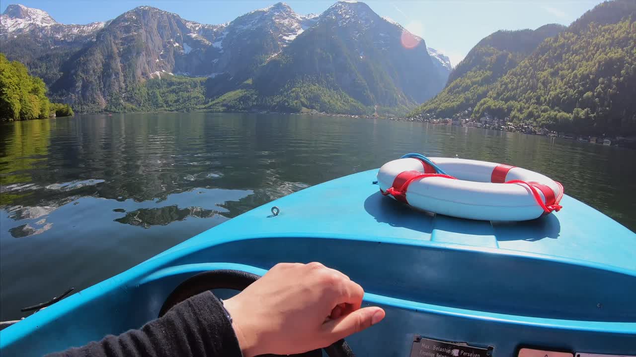 할슈타트 호수 보트 투어