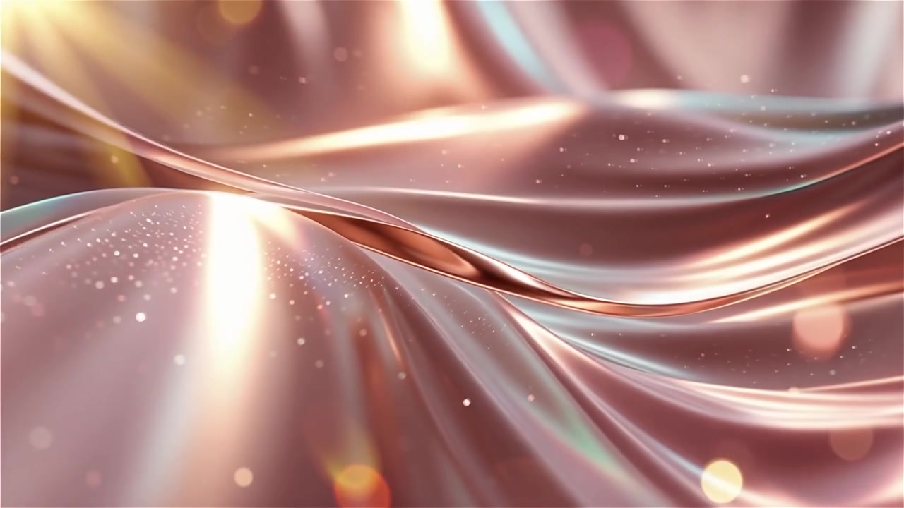Sfondo astratto con onde di luce fluide.