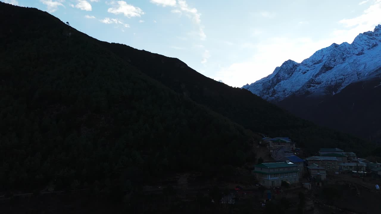 Experience the peaceful beauty of Dingboche at dawn—bathed in golden light and surrounded by towering Himalayan giants.