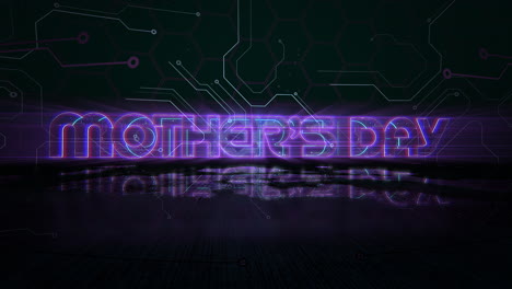 mothers day on computer screen with hud elements