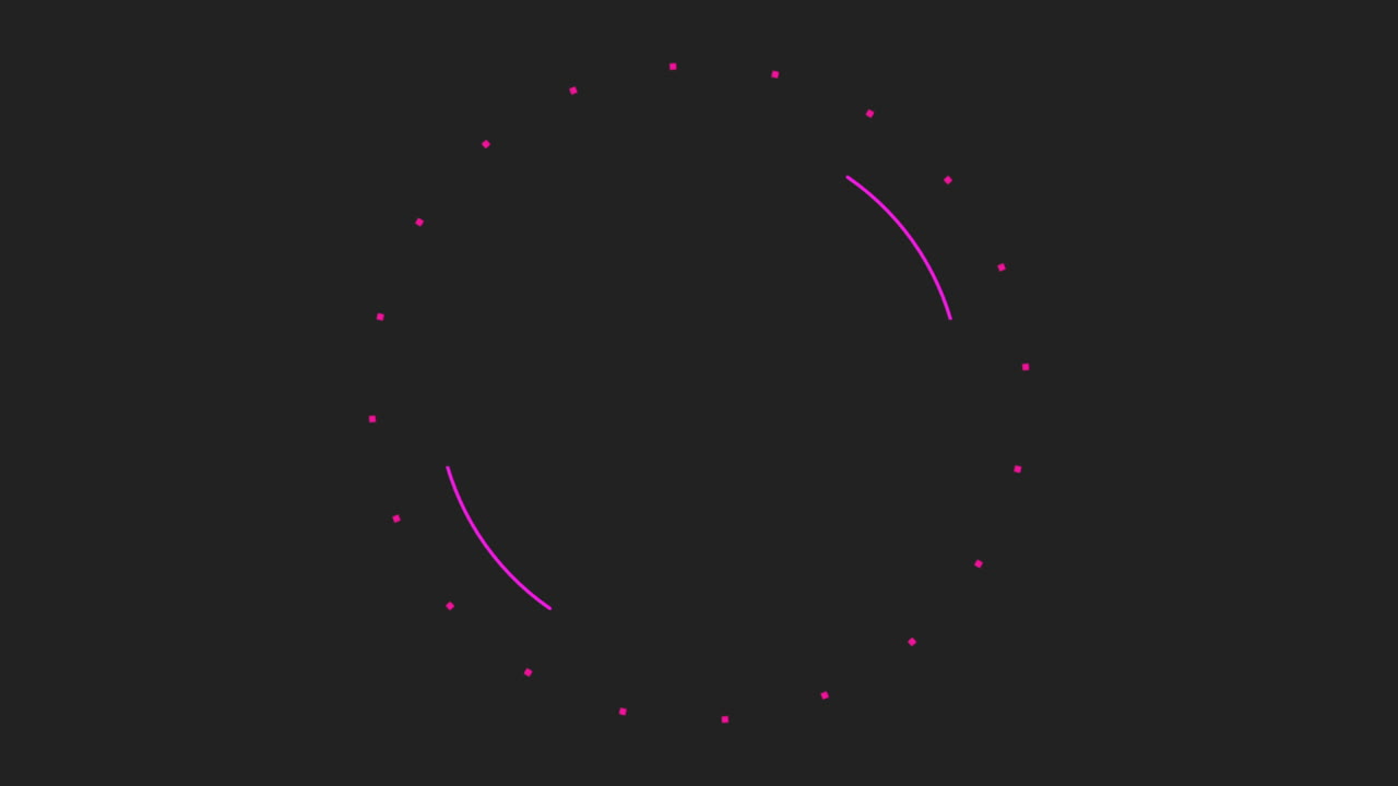 círculo púrpura con patrón de puntos