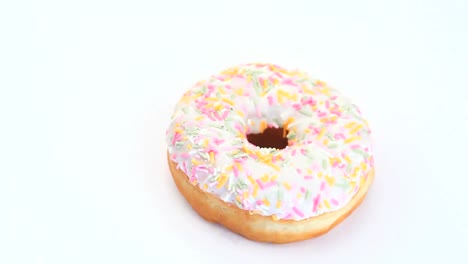 el donut está girando.