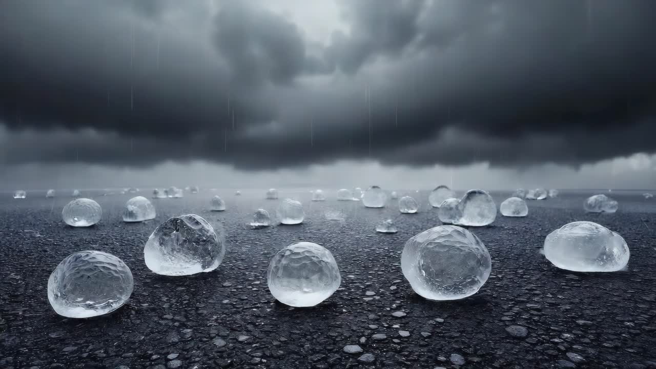 Hailstorm Landscape