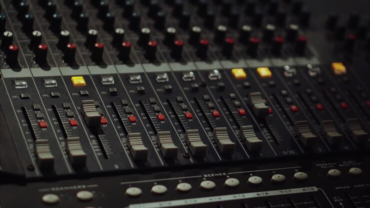 Mixer audio professionale