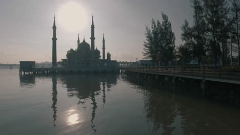 crystal mosque.