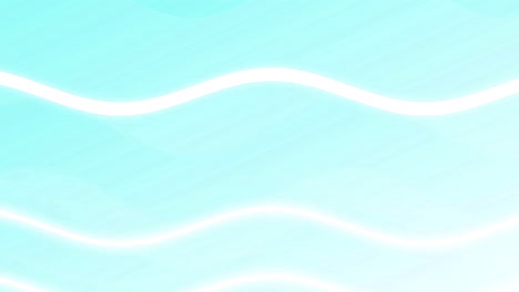 animation of slowly moving white wavy lines on pale blue background