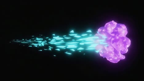 abstract energy emission effect