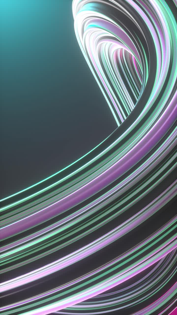 Abstract background of striped moving lines wallpaper. 3d render