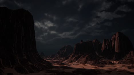 Felsformationen-In-Der-Wüste-Von-Nevada