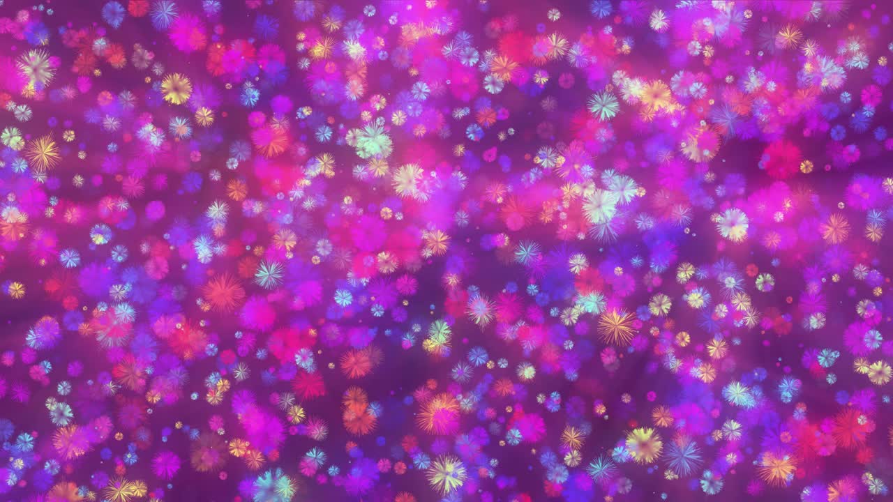 배경: 추상적인 색상 꽃 4k