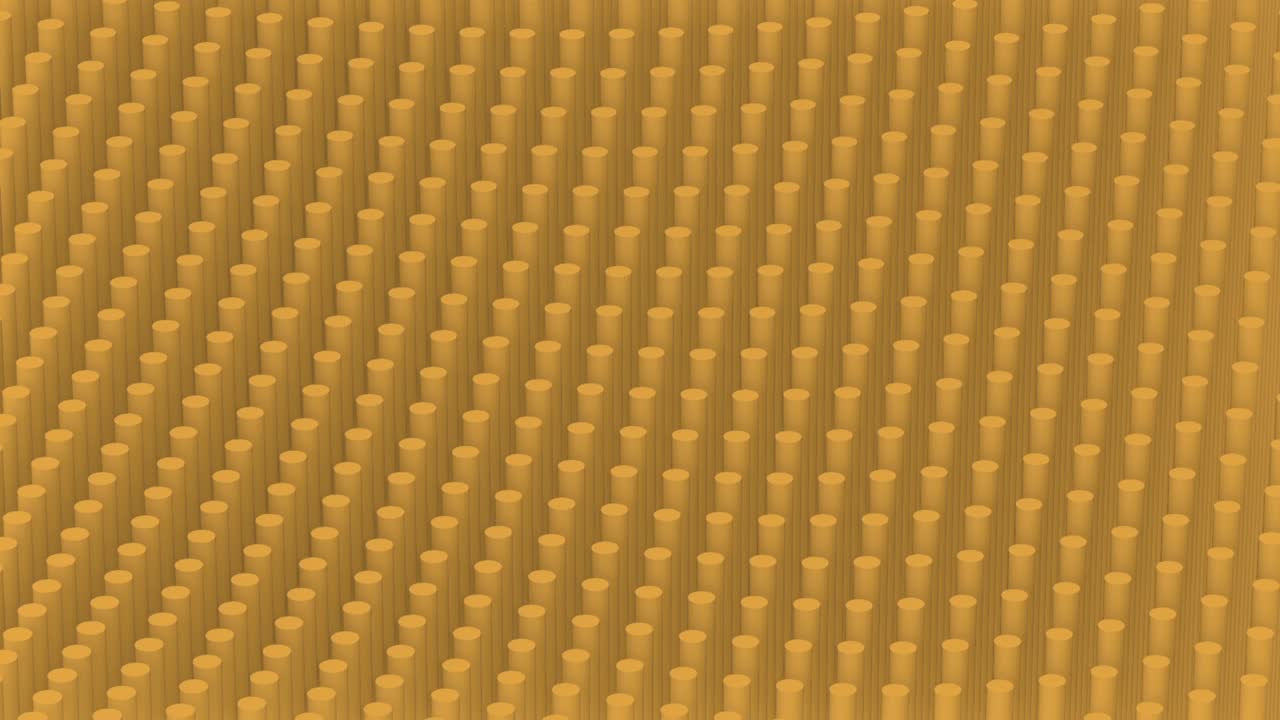 línea amarilla del bucle del cilindro de transformación