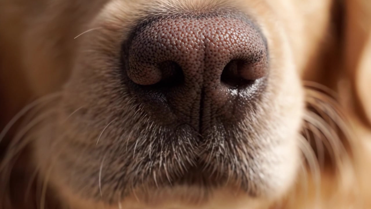 Una exploración de cerca de la nariz de un perro: Descubriendo las características y texturas únicas de la herramienta sensorial más importante de un canino