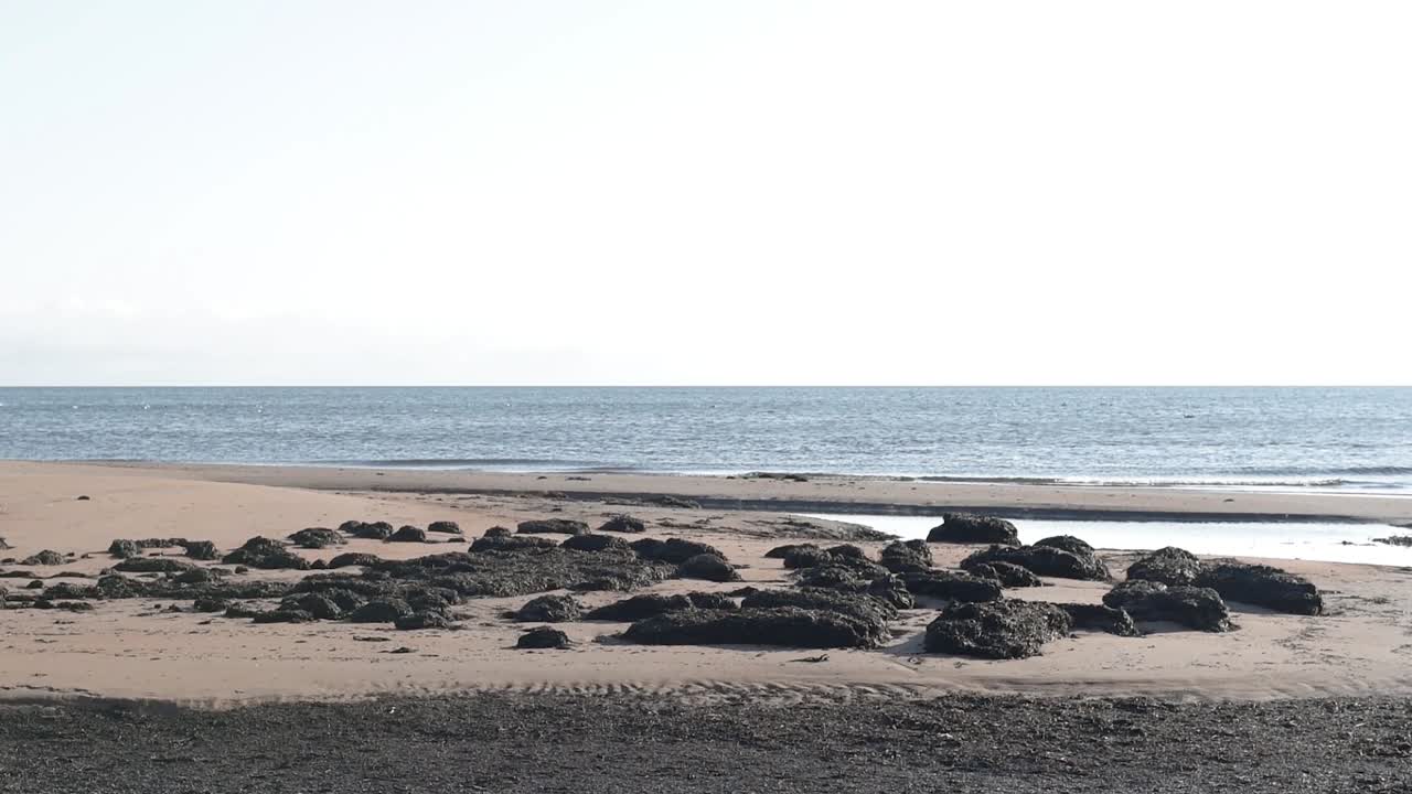 Prince Edward Island Rød Sandstrand med Klipper